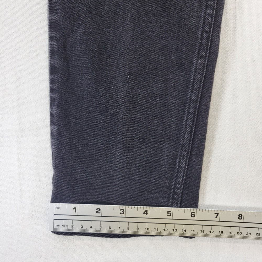 Levi's 511 Slim Straight Jeans Mens 29x32 Black Mid Rise Stretch‎ Denim - Picture 11 of 12